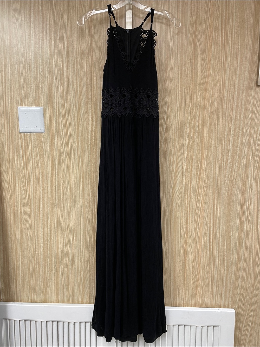 Lulus black lace dress size XS